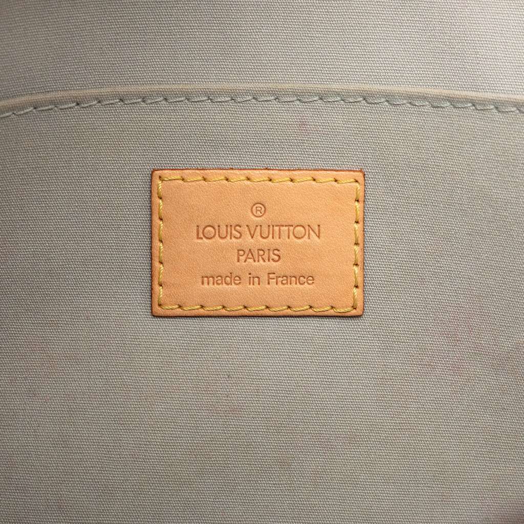 Louis Vuitton Monogram Vernis Roxbury Drive Yellow Leather Good condition - Box View