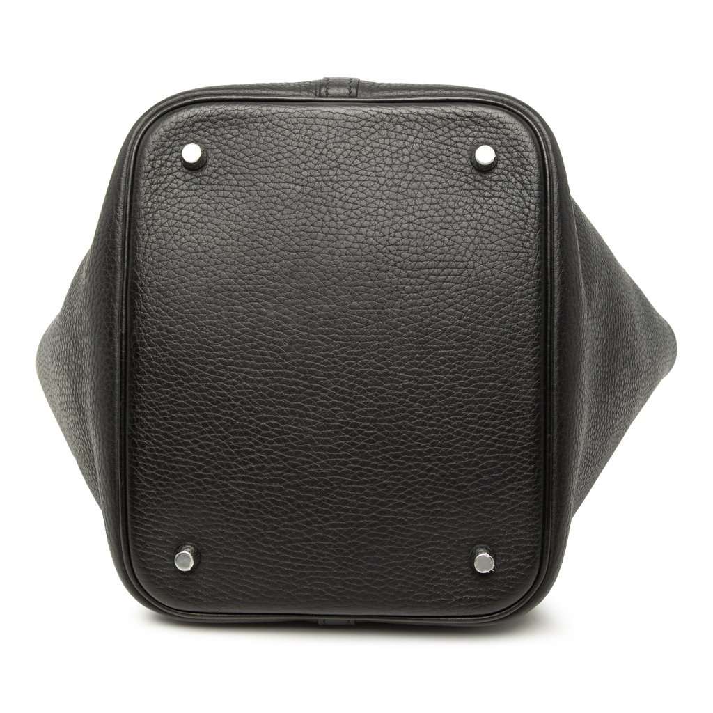 Hermès Clemence Picotin Lock 22 Black Leather Very good condition - Inside View