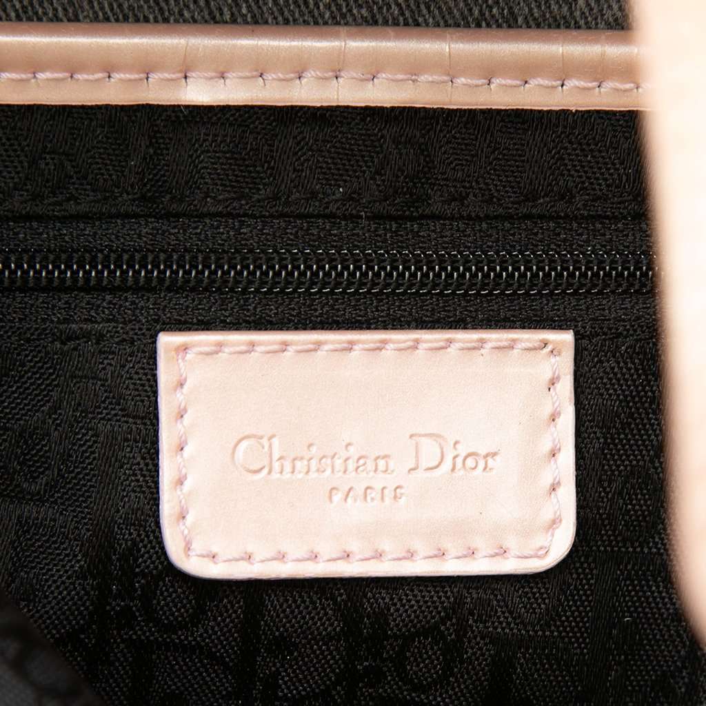 Dior Denim Jean Pocket Saddle Bag Brown Very good condition - Box View