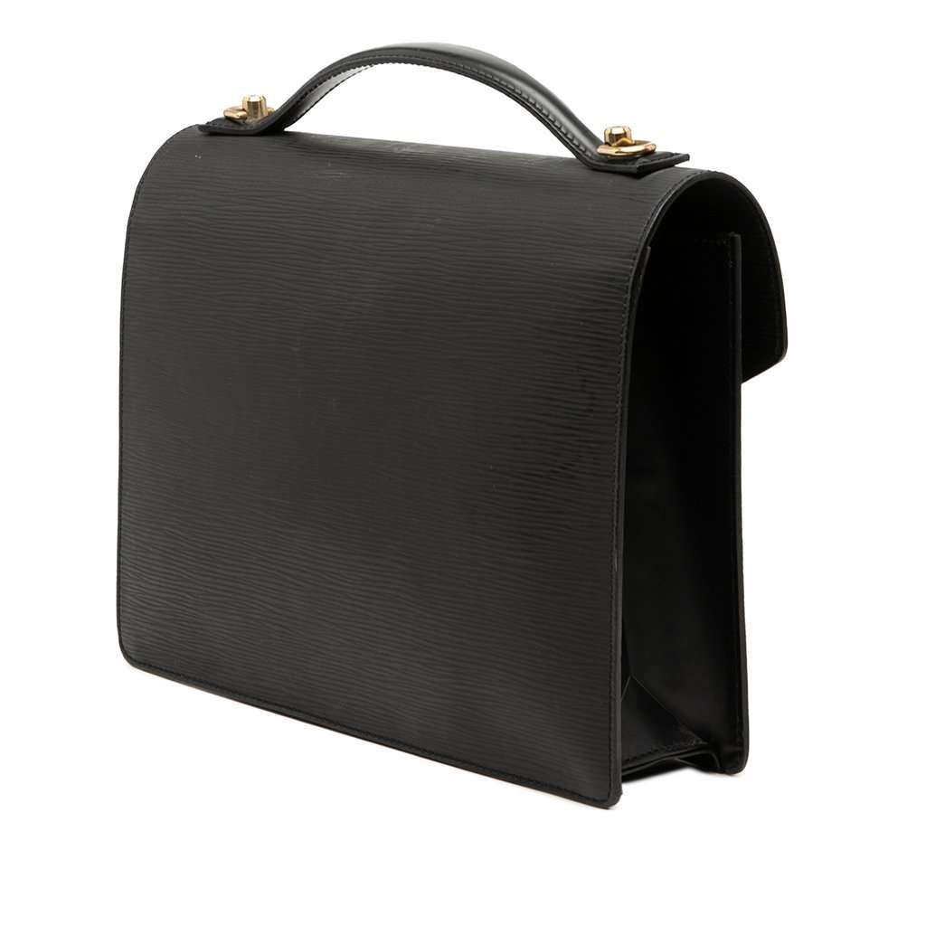 Louis Vuitton Epi Monceau 28 Black Leather Very good condition - Back View