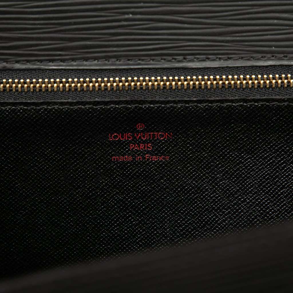 Louis Vuitton Epi Monceau 28 Black Leather Very good condition - Box View