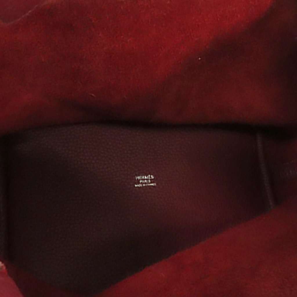 Hermès Clemence Picotin Lock 22 Red Leather Very good condition - Model View