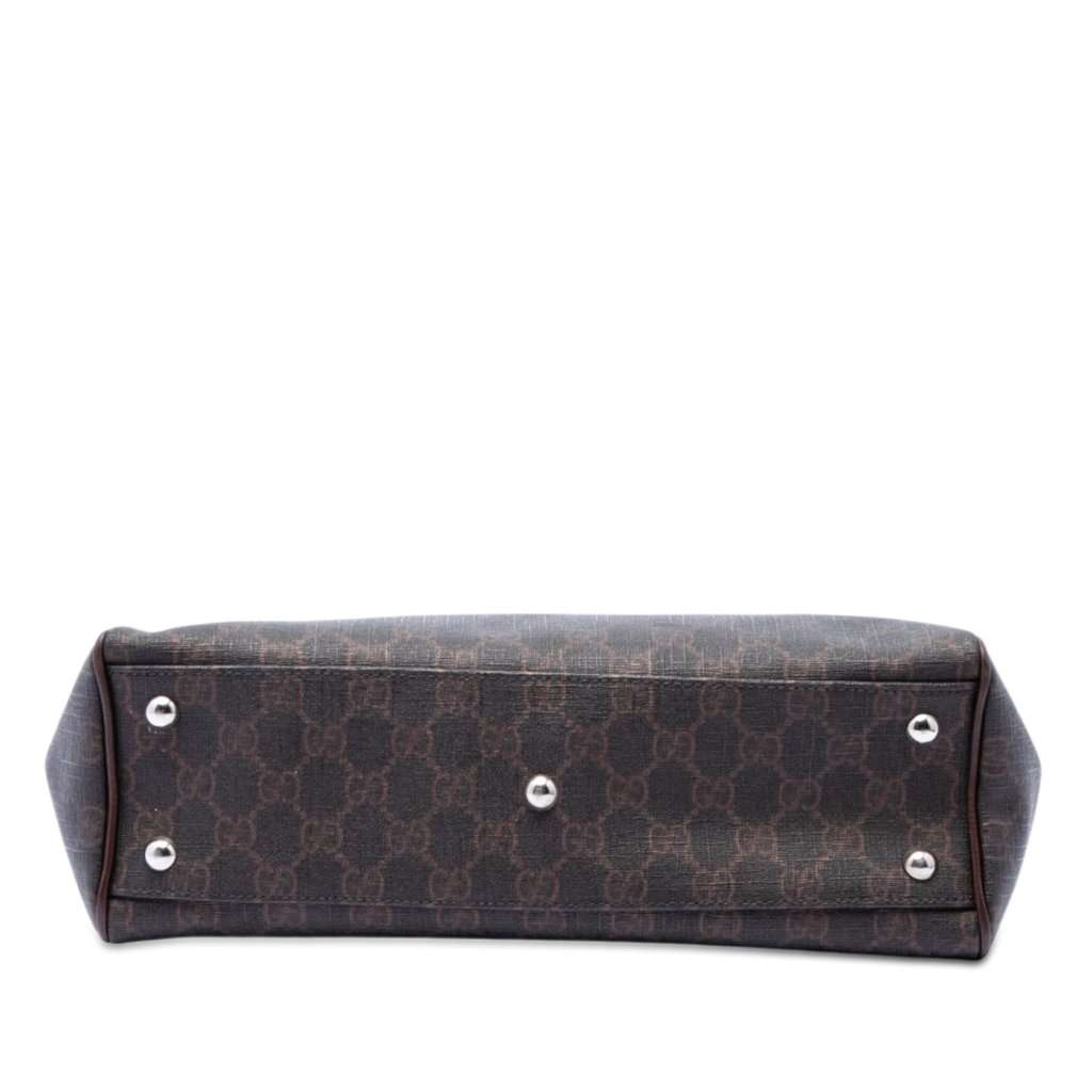 Gucci GG Supreme Tote Brown Very good condition - Inside View