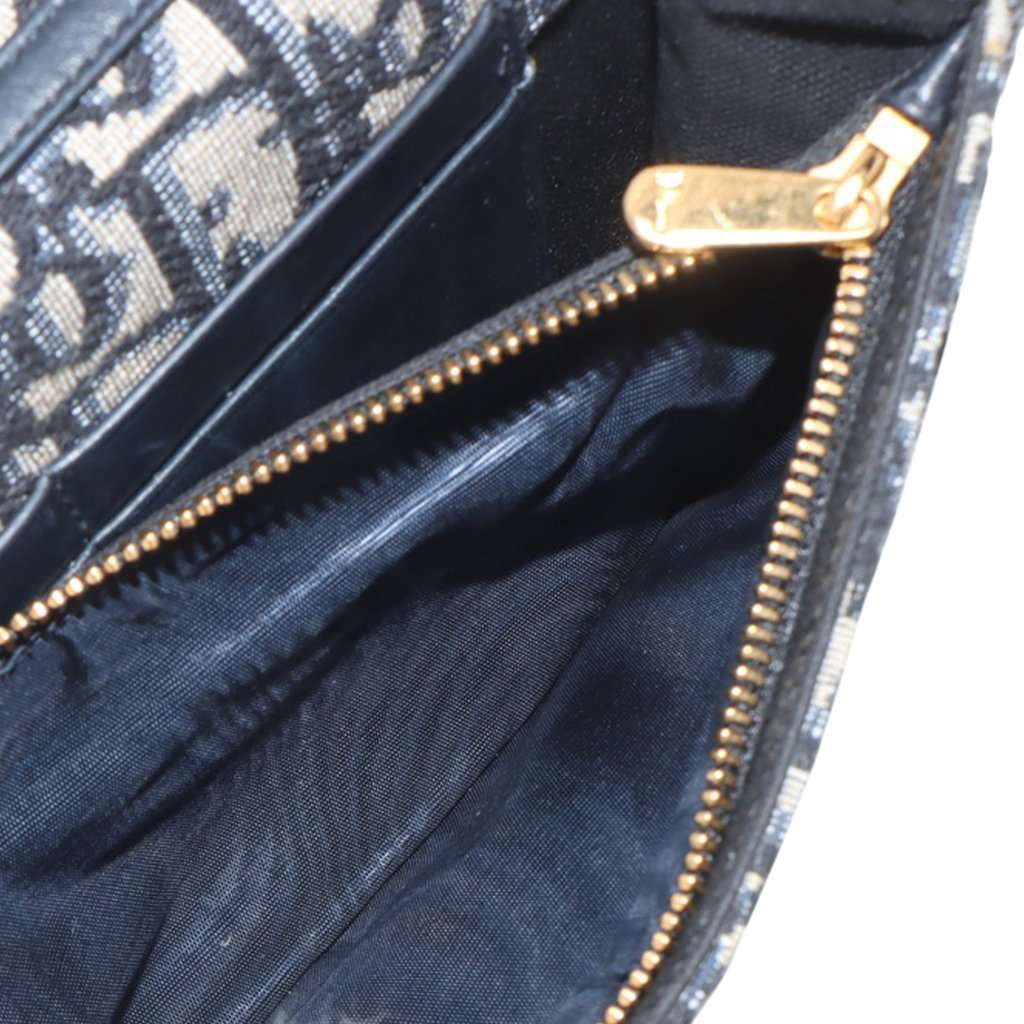 Dior Oblique Canvas 30 Montaigne 2 in 1 Pouch Blue Very good condition - Model View