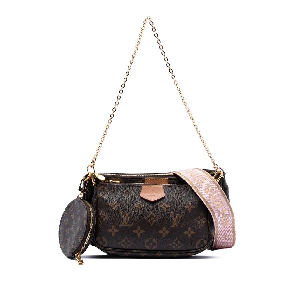 Louis Vuitton Monogram Multi Pochette Accessoires Brown Very good - Front View
