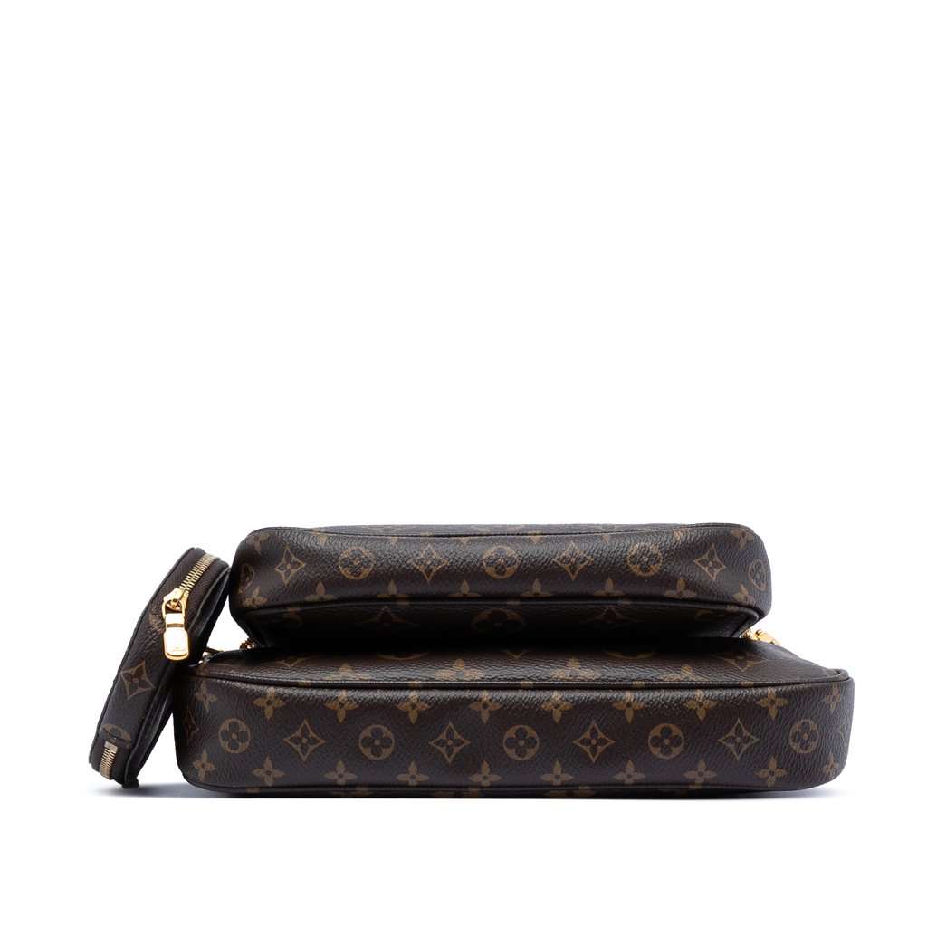 Louis Vuitton Monogram Multi Pochette Accessoires Brown Very good - Inside View
