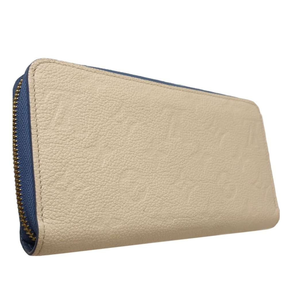 Louis Vuitton Monogram Empreinte Zippy Long Wallet Beige Leather Very good - Inside View