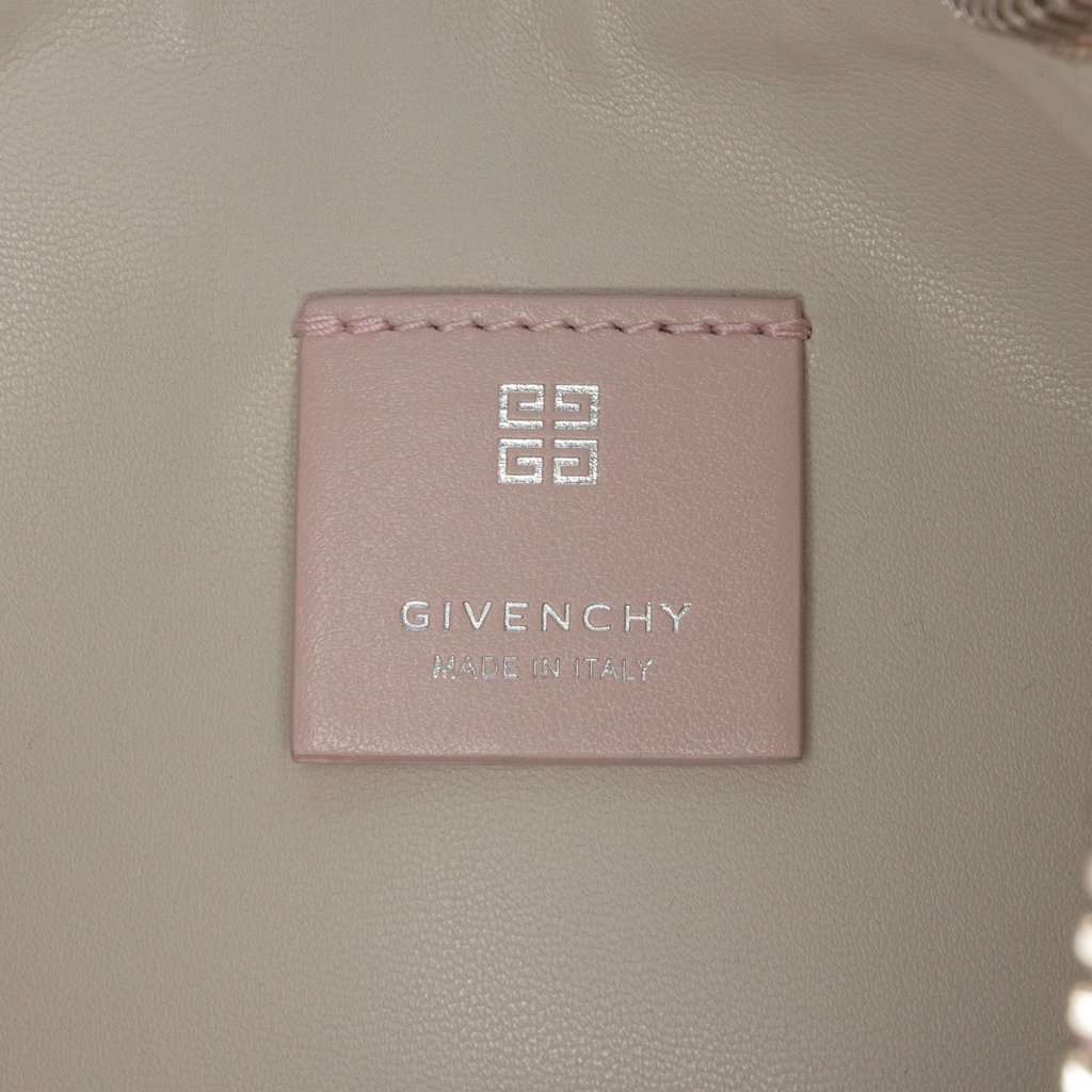 Givenchy Small Leather Moon Cut Out Bag Pink Leather Very good - Box View