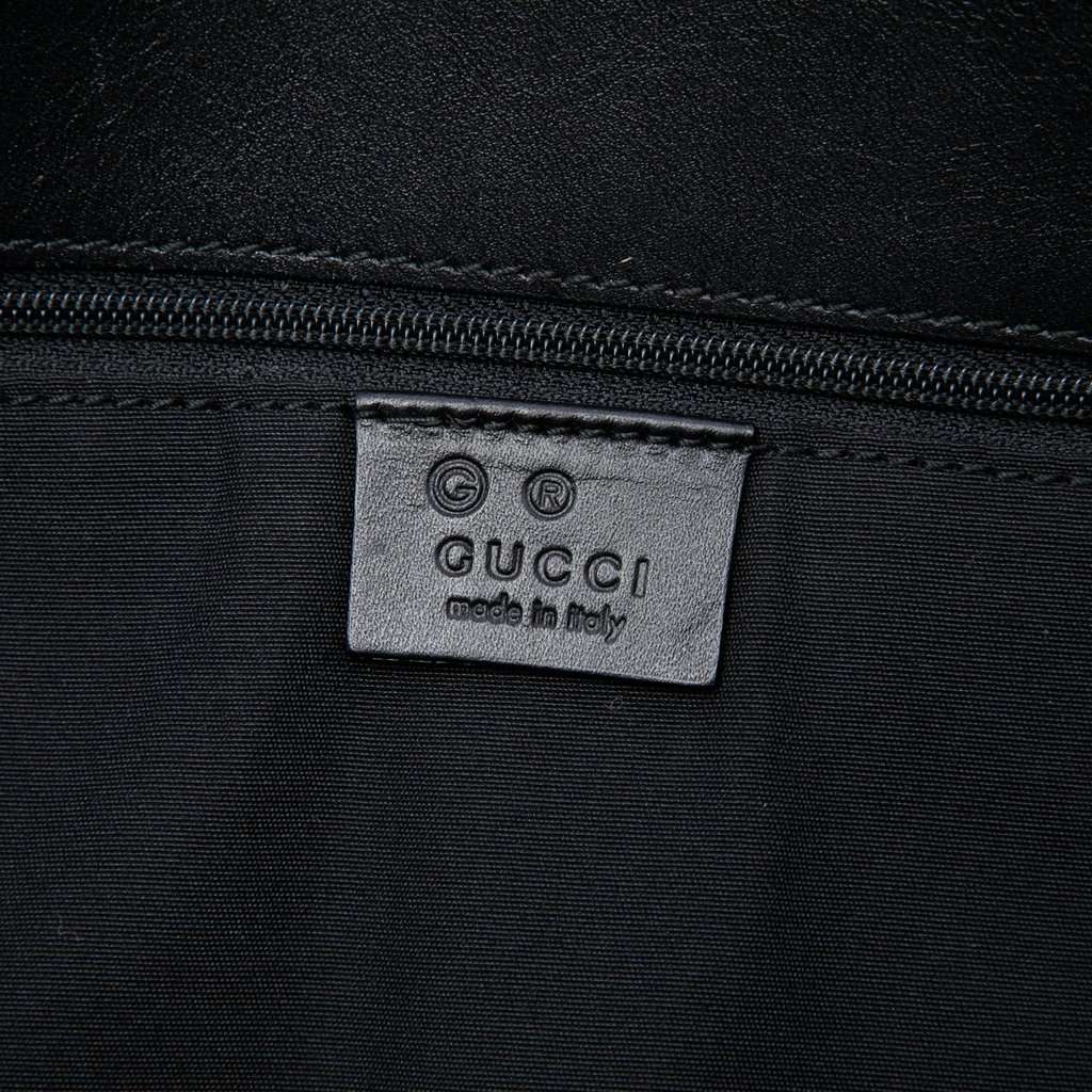Gucci GG Canvas Eclipse Tote Green Very good - Box View
