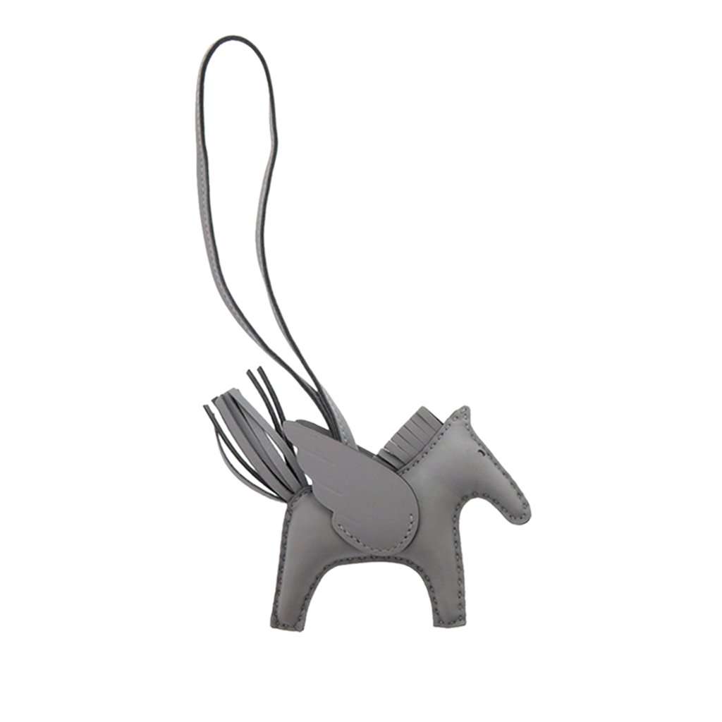 Hermès Milo Lambskin GriGri Rodeo Pegasus Bag Charm PM Other Leather Very good condition - Front View
