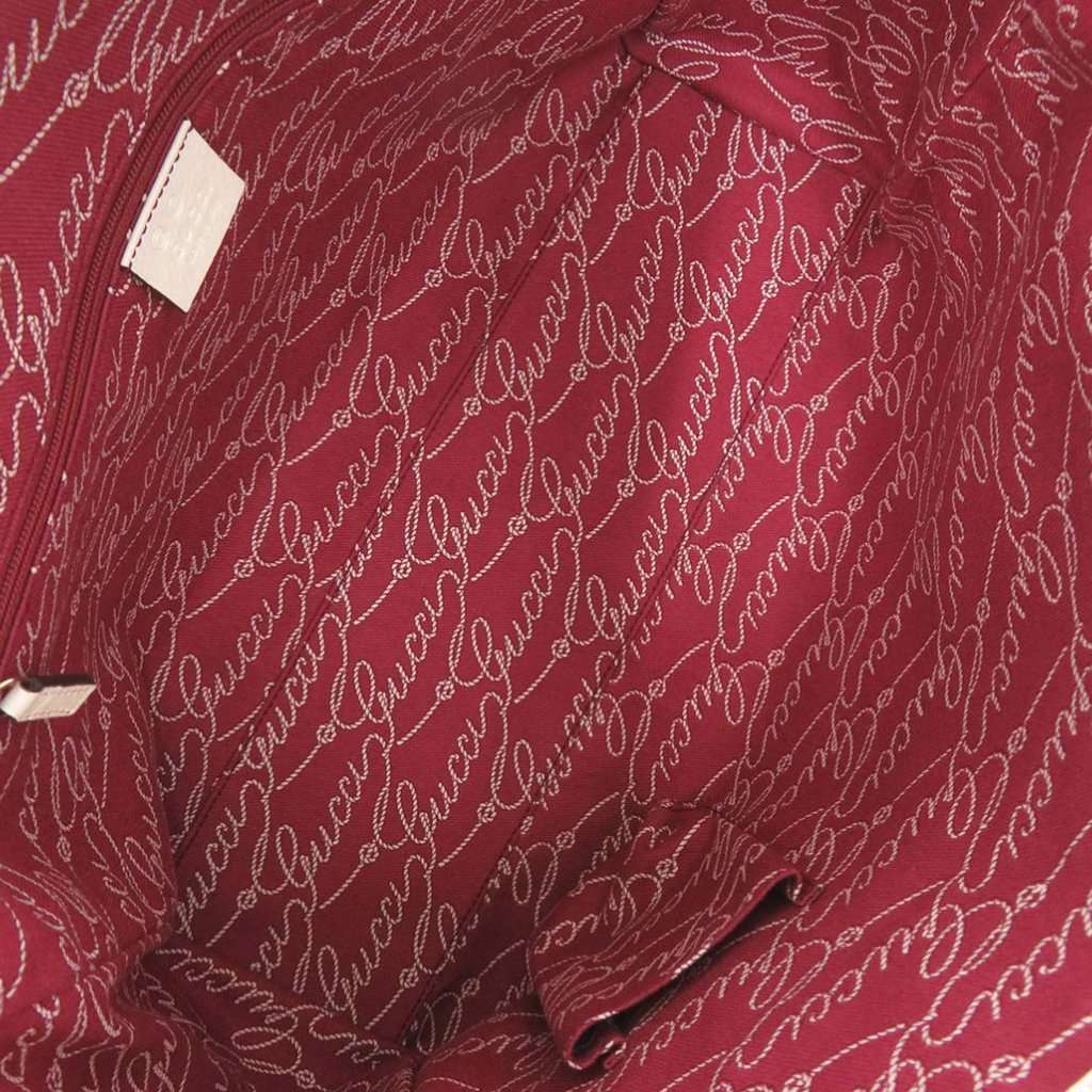 Gucci Canvas Web Tote Pink Very good condition - Model View