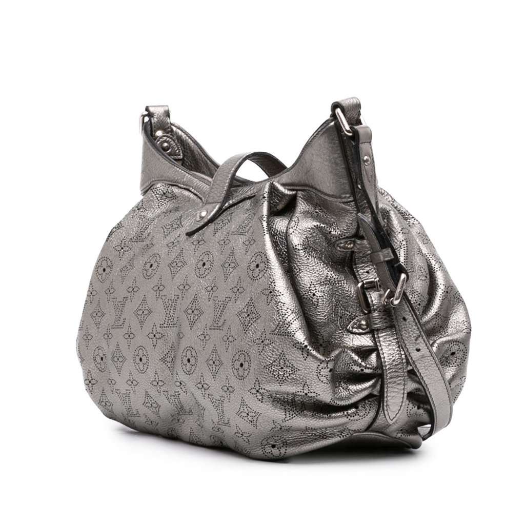 Louis Vuitton Monogram Mahina XS Silver Leather Very good - Back View