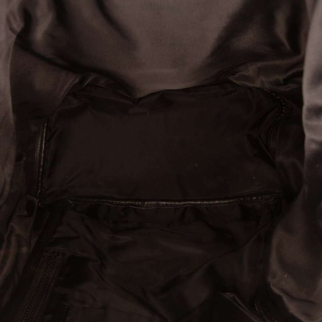 Givenchy Leather and Fur Obsedia Backpack Black Very good - Model View