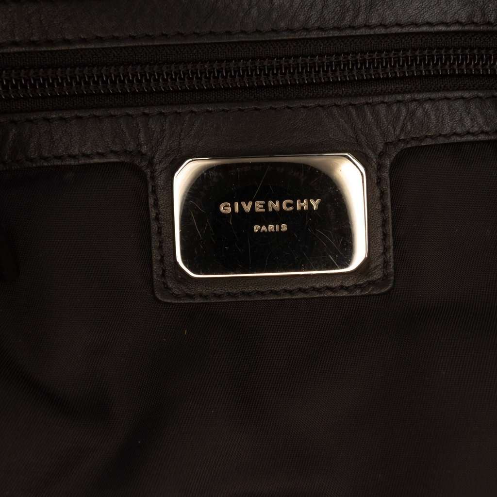 Givenchy Leather and Fur Obsedia Backpack Black Very good - Box View