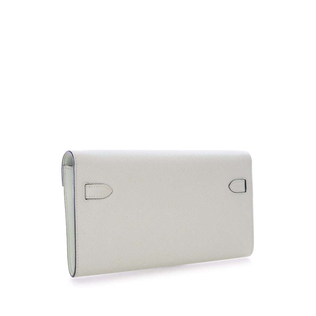 Hermès Epsom Kelly To Go Wallet Green Leather Very good condition - Model View