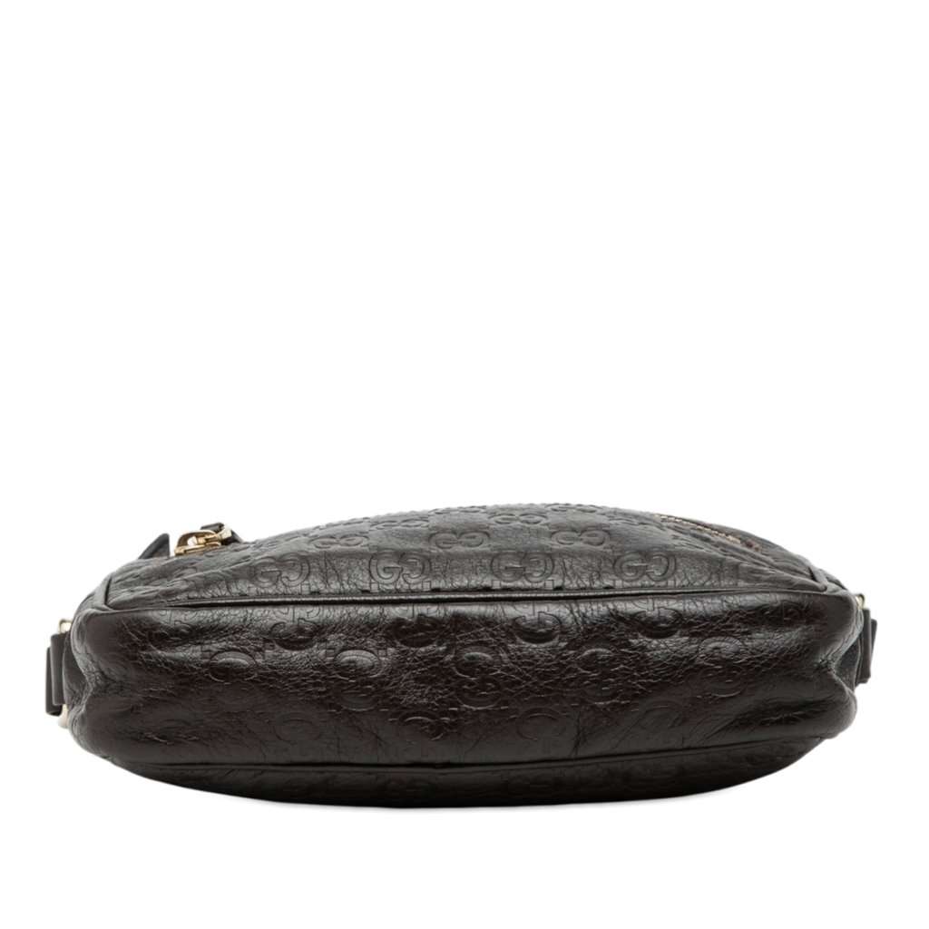 Gucci Guccissima Crossbody Brown Leather Very good condition - Inside View