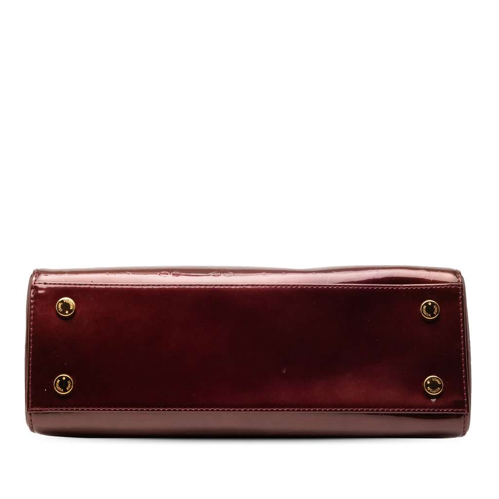 Louis Vuitton Monogram Vernis Brea MM Red Leather Very good condition - Inside View