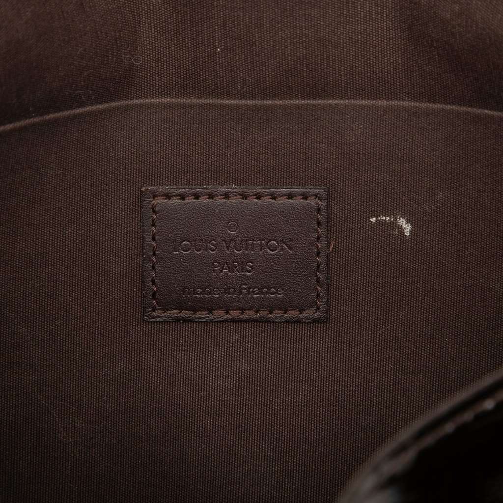 Louis Vuitton Monogram Vernis Pochette Felicie Purple Leather Very good - Box View