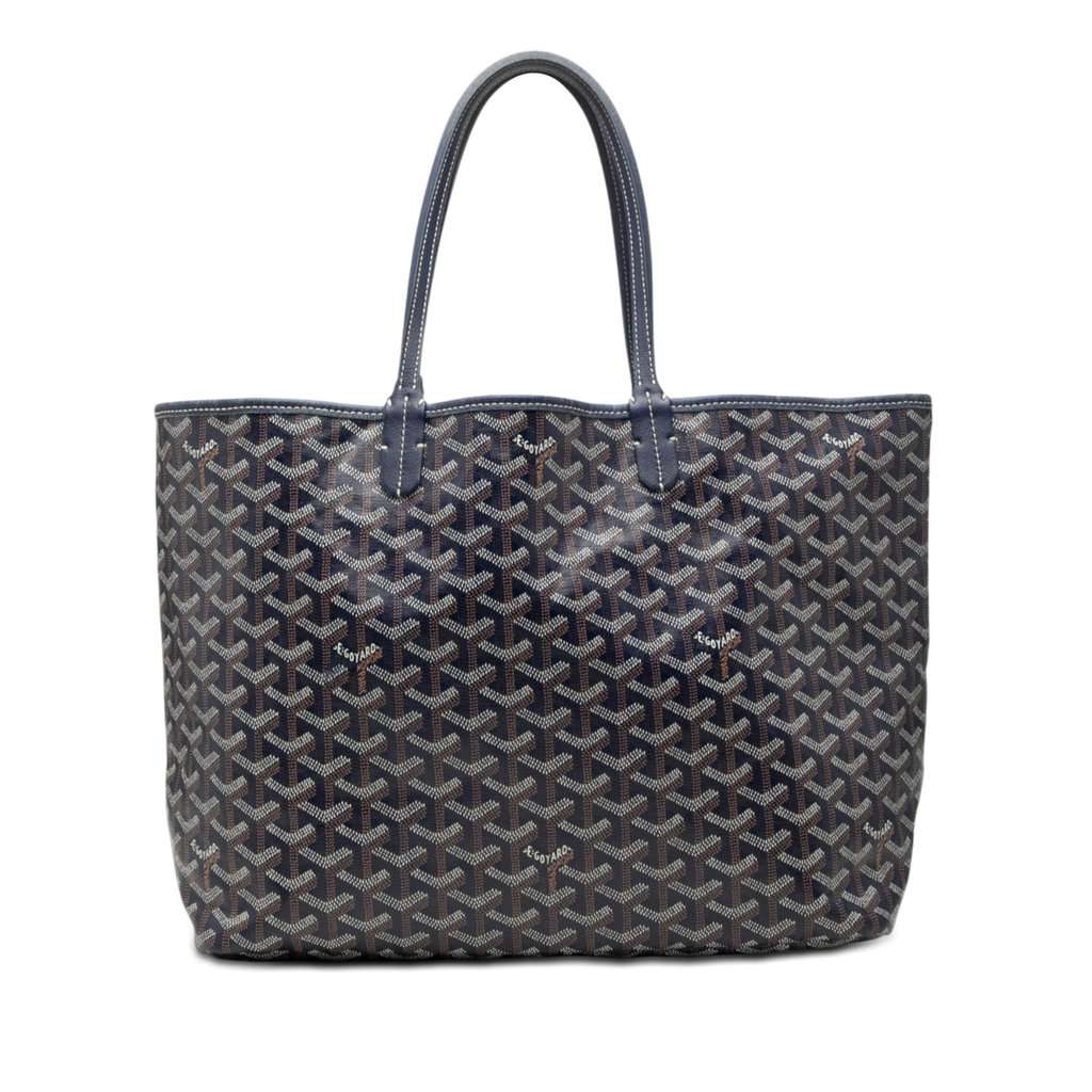 Goyard Goyardine Saint Louis PM Blue Very good - Front View