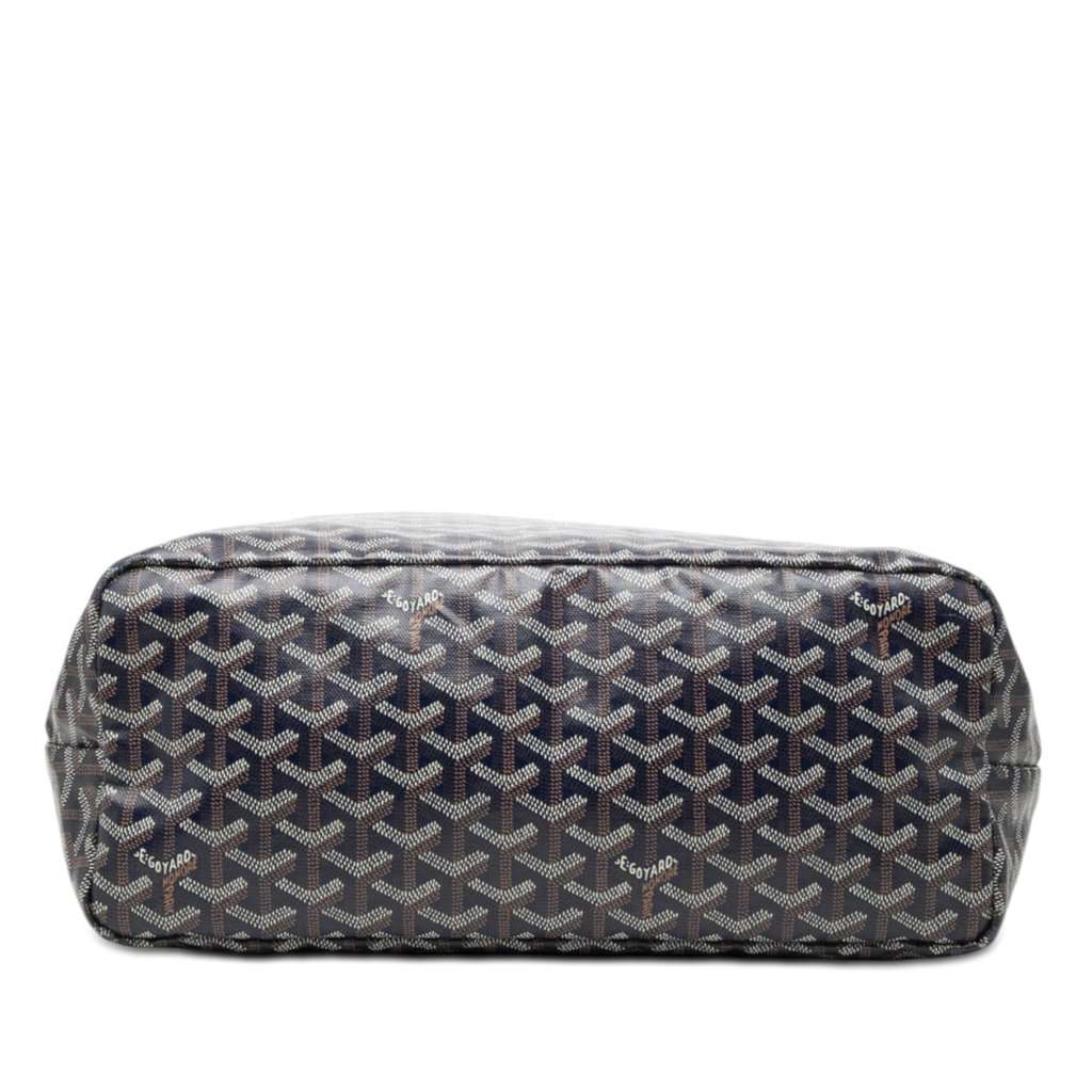 Goyard Goyardine Saint Louis PM Blue Very good - Inside View