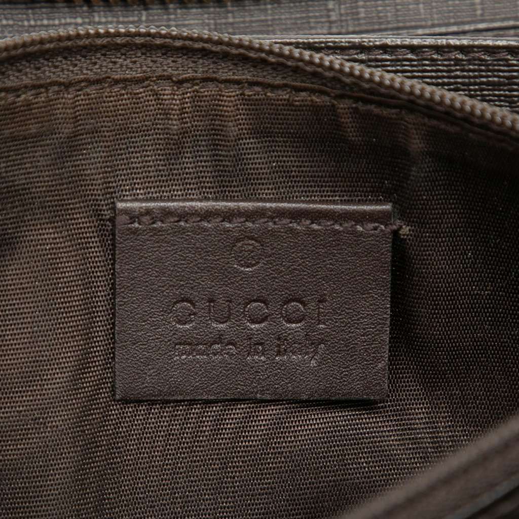Gucci GG Supreme Zip Around Long Wallet Beige Very good condition - Box View