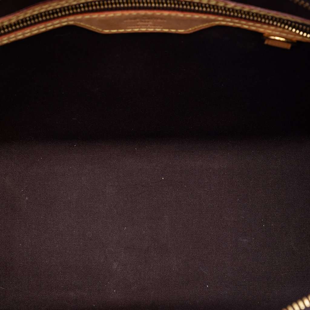 Louis Vuitton Monogram Vernis Brea MM Purple Leather Very good condition - Model View