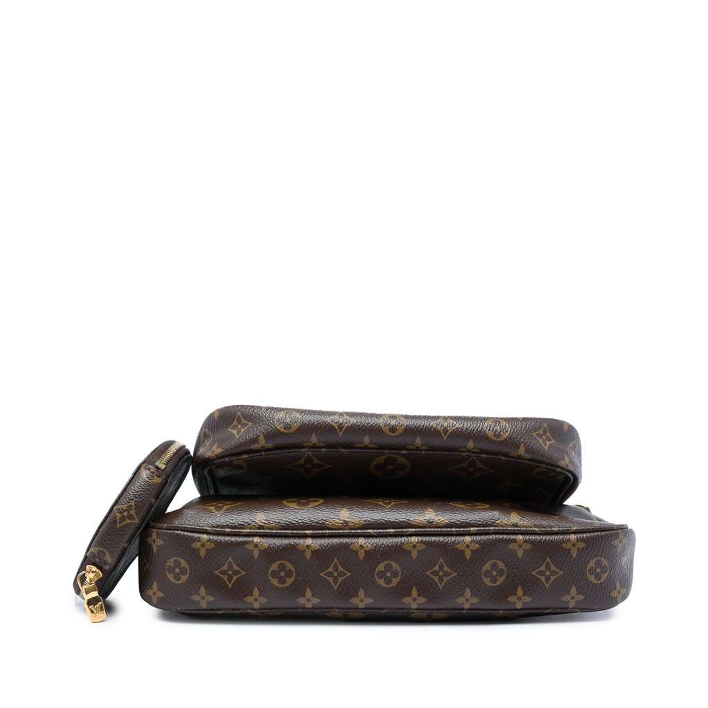 Louis Vuitton Monogram Multi Pochette Accessoires Brown Very good - Inside View