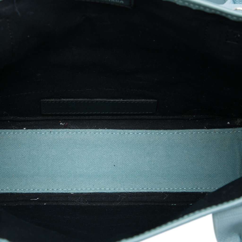 Balenciaga Canvas Navy Cabas XS Blue Very good - Model View