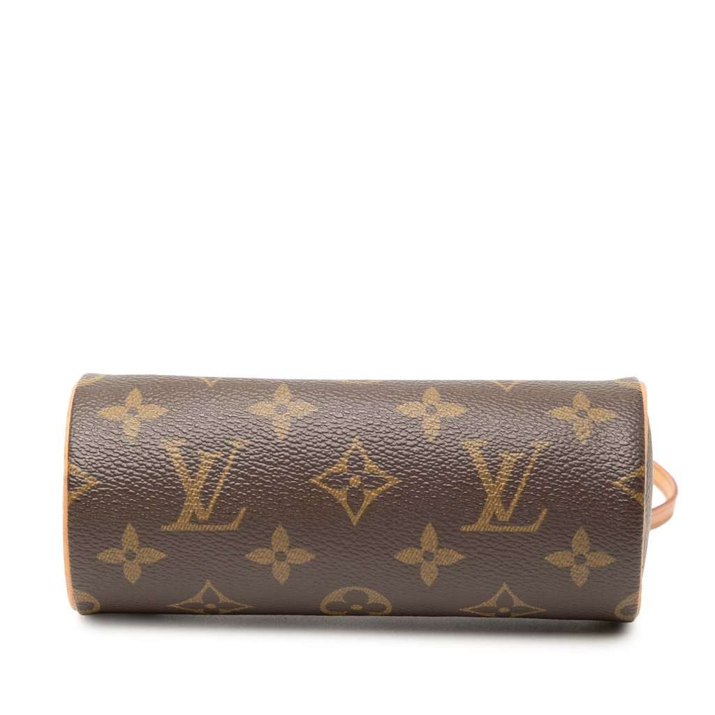 Louis Vuitton Monogram Papillon Pochette Brown Very good - Inside View