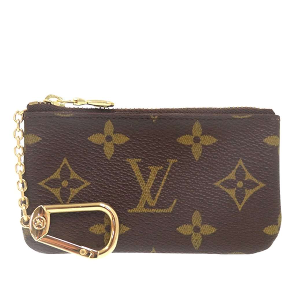 Louis Vuitton Monogram Key Pouch Brown Very good condition - Front View