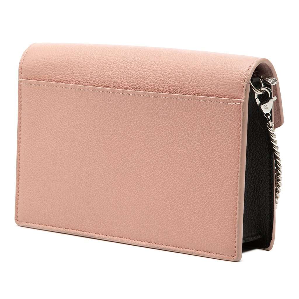 Louis Vuitton Bicolor Leather MyLockMe Chain Pochette Pink Leather Very good condition - Back View