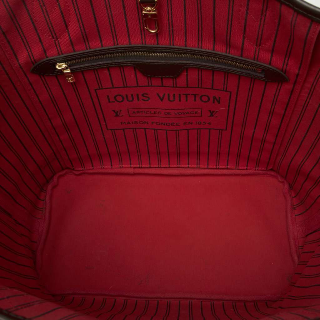 Louis Vuitton Damier Ebene Neverfull MM Brown Very good condition - Model View