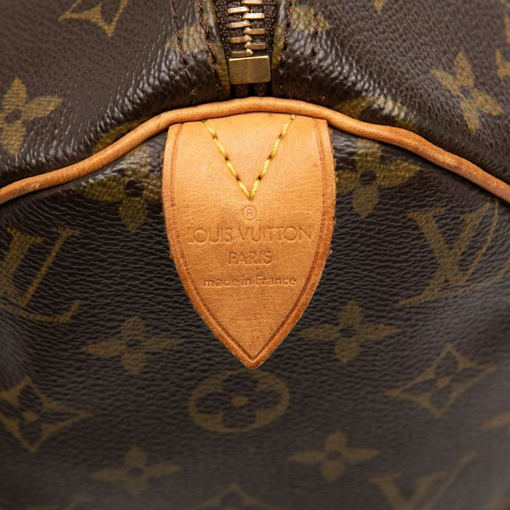 Louis Vuitton Monogram Speedy 30 Brown Good condition - Box View