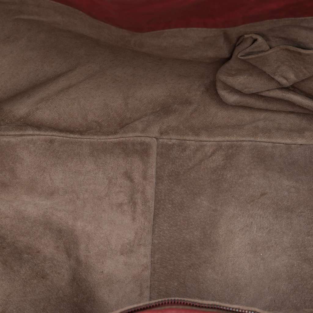 Bottega Veneta Large Intrecciato Trimmed Nappa Cesta Tote Red Leather Very good condition - Model View