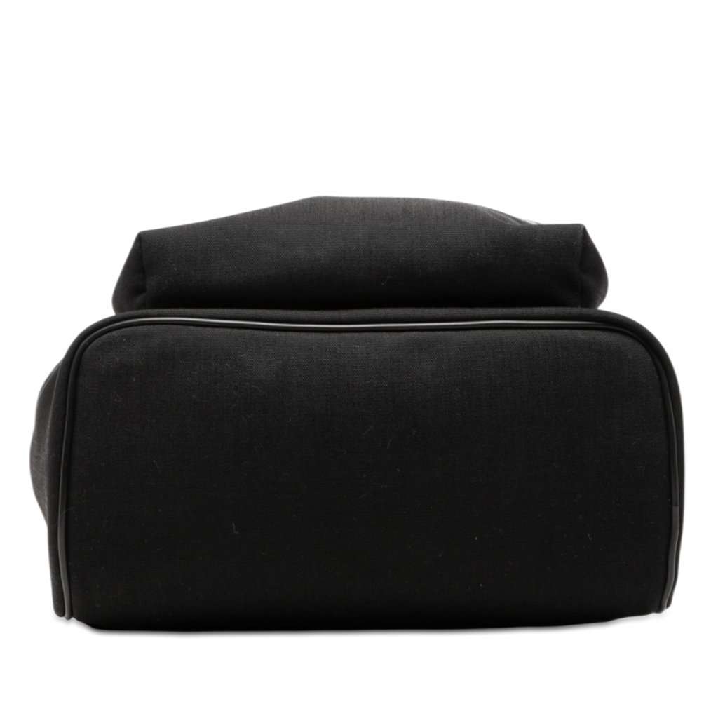 Saint Laurent Canvas City Backpack Black Very good - Inside View