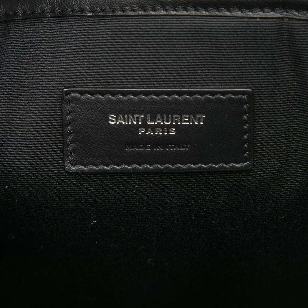 Saint Laurent Canvas City Backpack Black Very good - Box View