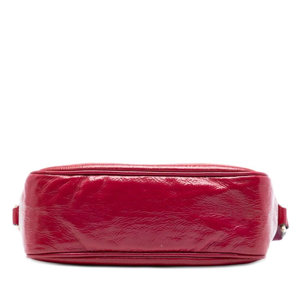 Gucci Patent Soho Disco Crossbody Pink Leather Very good condition - Inside View
