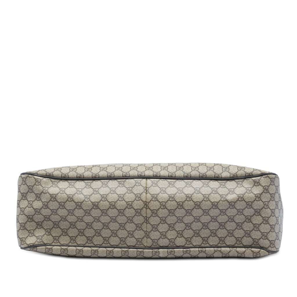 Gucci XL GG Supreme Travel Bag Beige Very good - Inside View