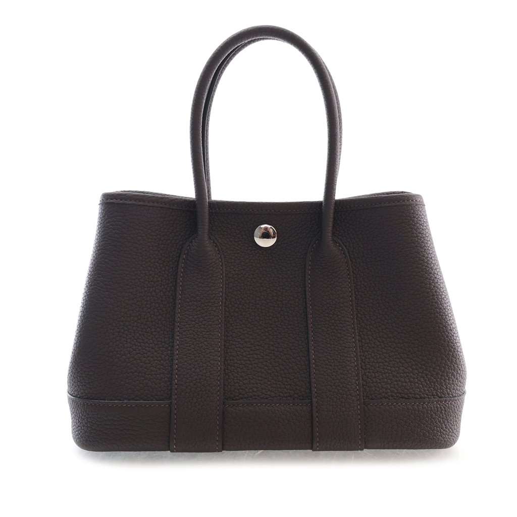 Hermès Negonda Garden Party 23 Brown Leather Very good condition - Front View