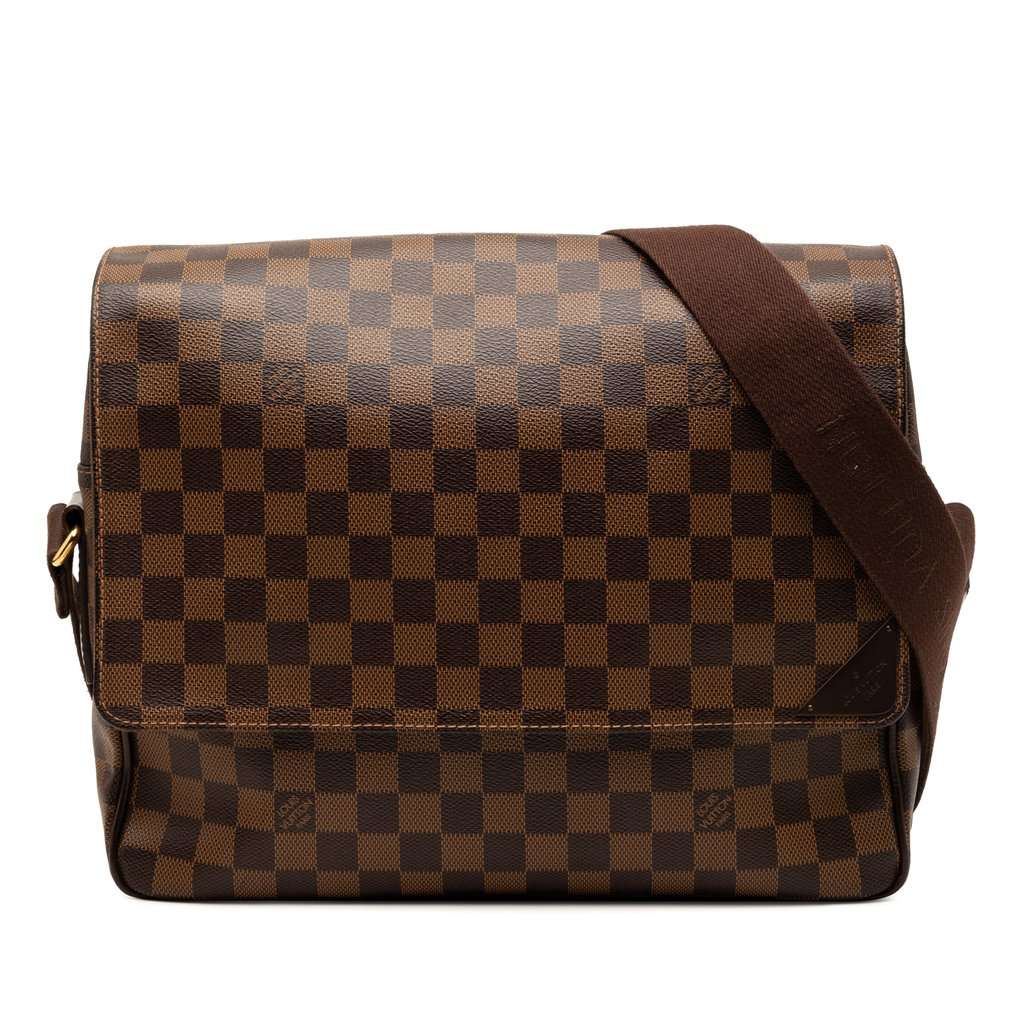 Louis Vuitton Damier Ebene Shelton MM Brown Very good condition - Front View