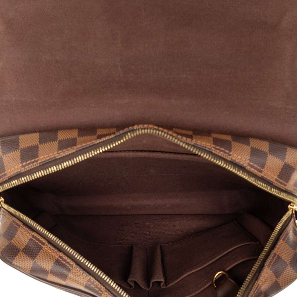 Louis Vuitton Damier Ebene Shelton MM Brown Very good condition - Model View