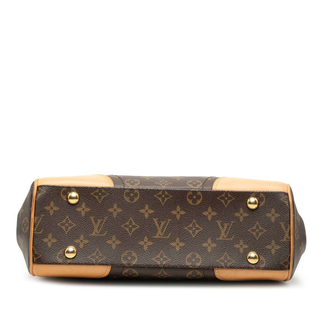 Louis Vuitton Monogram Beverly MM Brown Very good - Inside View