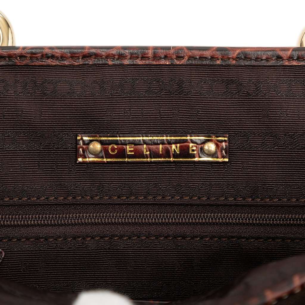 Celine Canvas Tote Brown Never worn, with tag - Box View