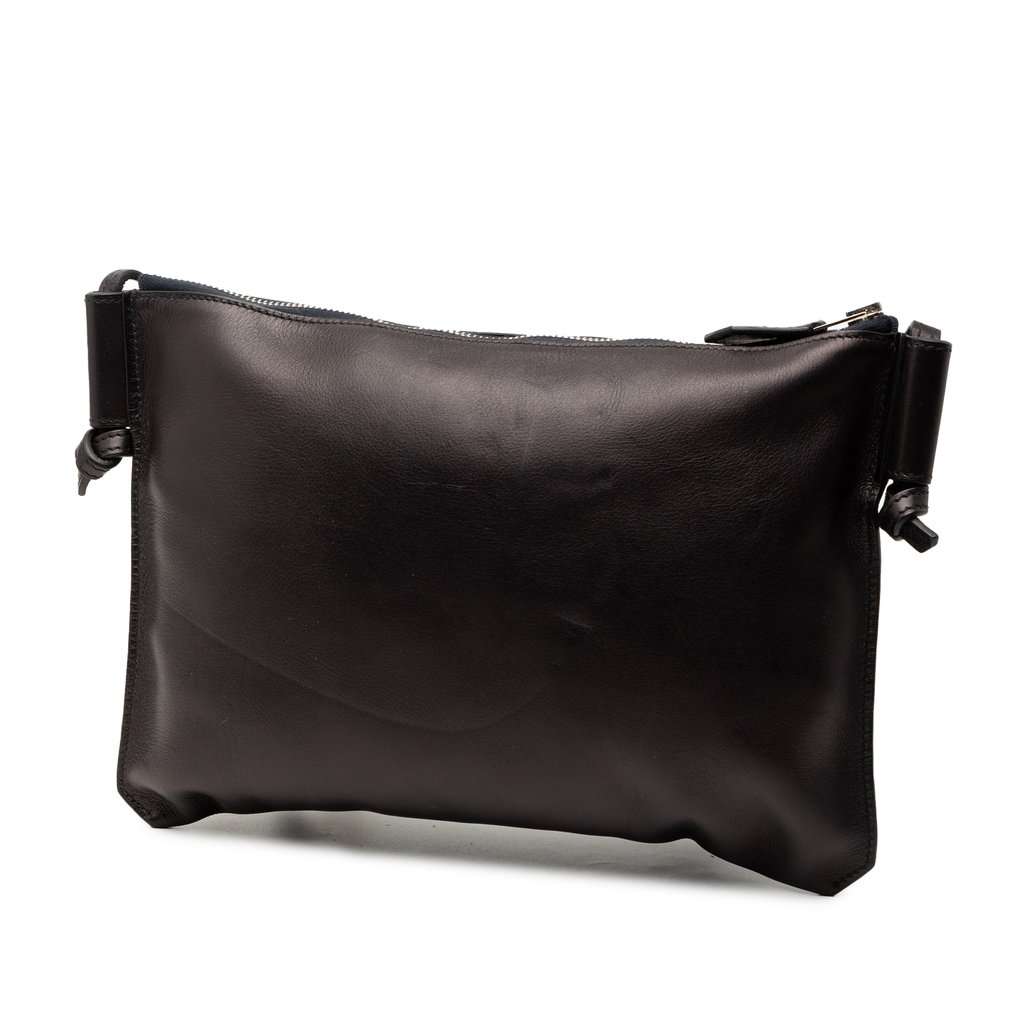 Hermès Evercolor Ultrapla GM Black Leather Very good condition - Back View