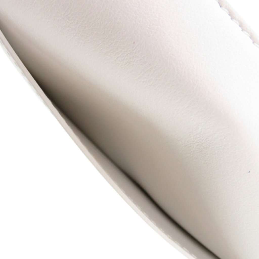 Burberry Micro Leather Olympia Crossbody White Leather Very good - Model View