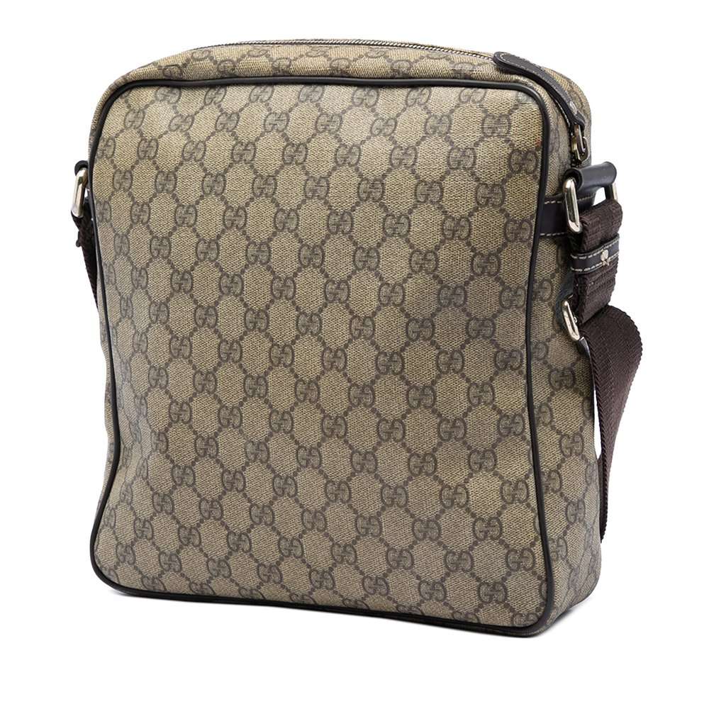 Gucci GG Supreme Crossbody Beige Very good condition - Back View
