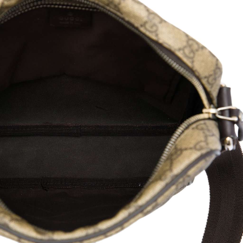 Gucci GG Supreme Crossbody Beige Very good condition - Model View