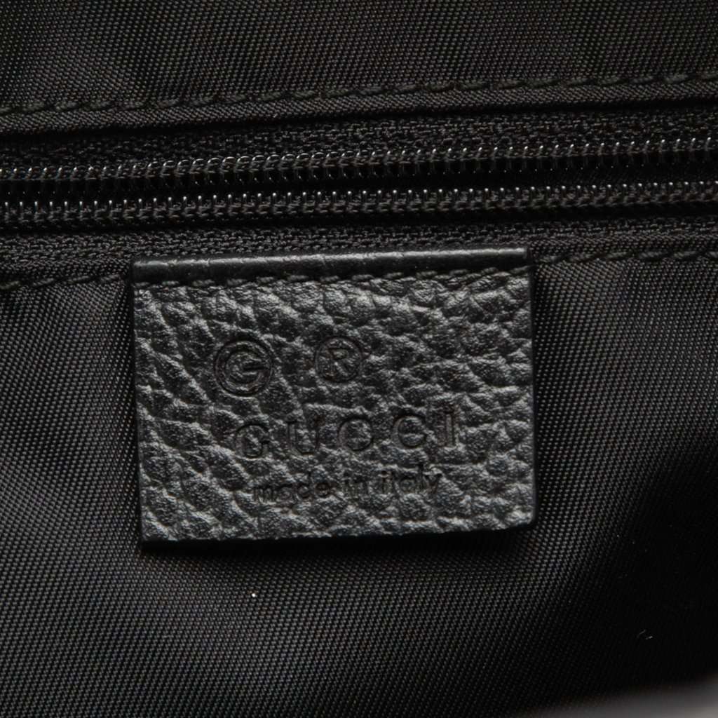 Gucci GG Nylon Toiletry Pouch Black Very good condition - Box View