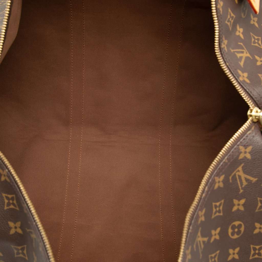 Louis Vuitton Monogram Keepall Bandouliere 60 Brown Good condition - Model View