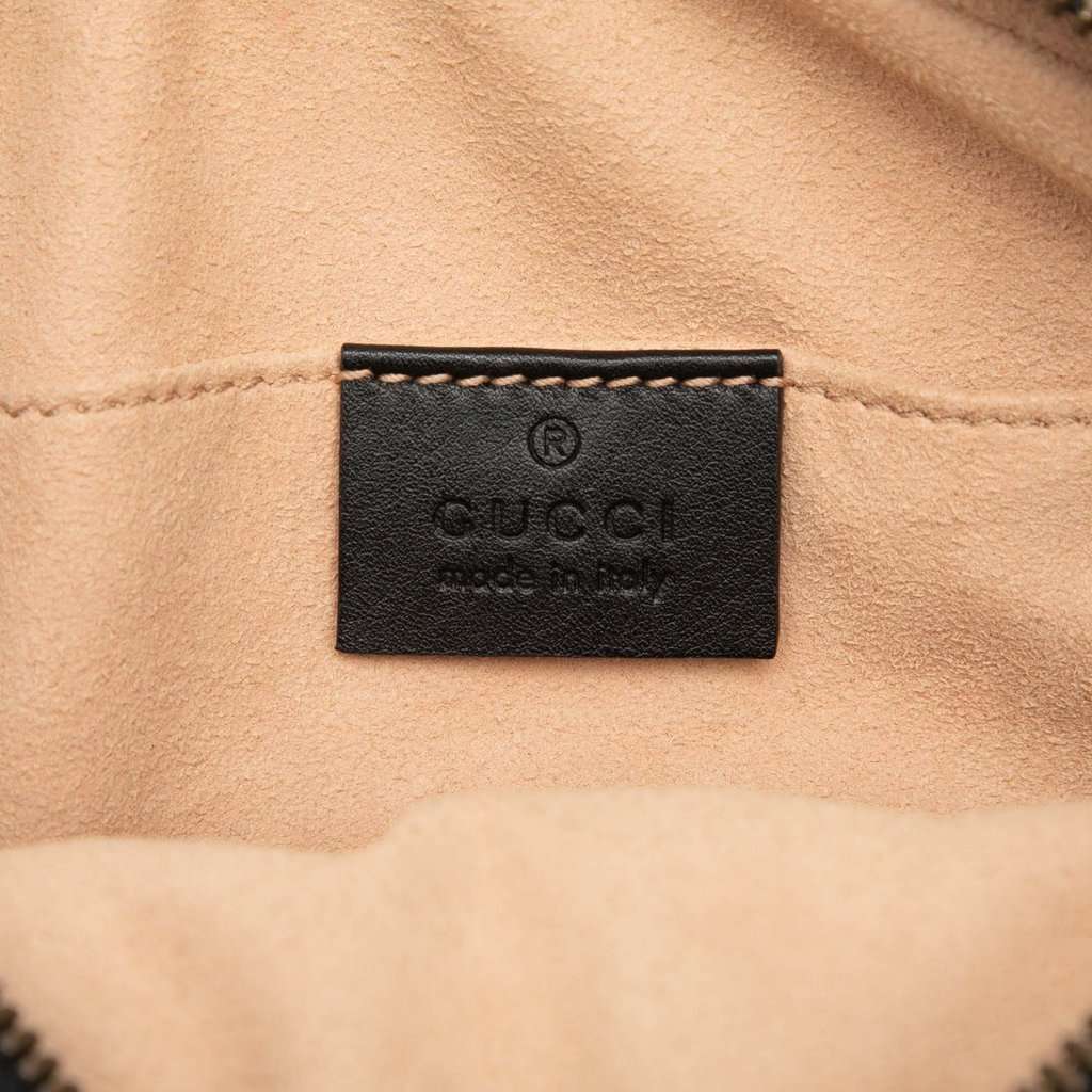 Gucci GG Marmont Matelasse Leather Belt Bag Black Leather Very good condition - Box View